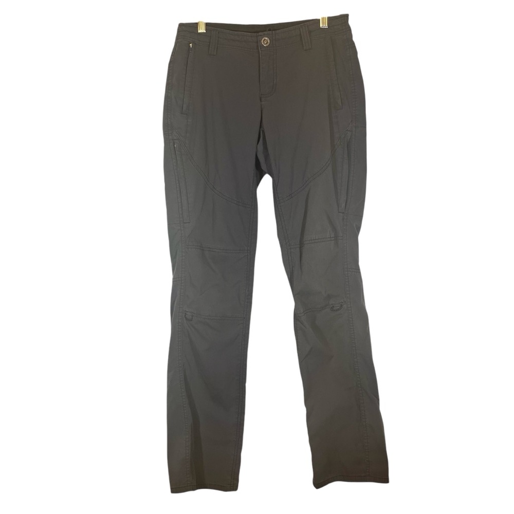 KUHL Women's Legendary Roll Up Pants Dark Grey Outdoors Hiking Size 4 Reg